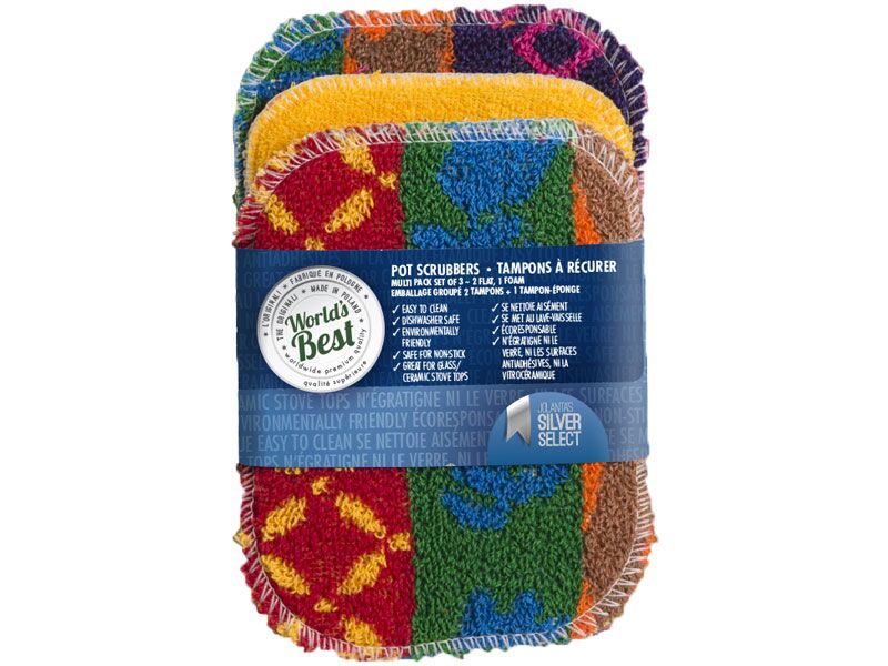 World's Best Pot Scrubber Multi Pack